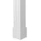 Ekena Millwork Craftsman Classic Square Non-Tapered Raised Panel Column w/ Standard Capital & Standard Base EC0608ENCSTST - alternate 5